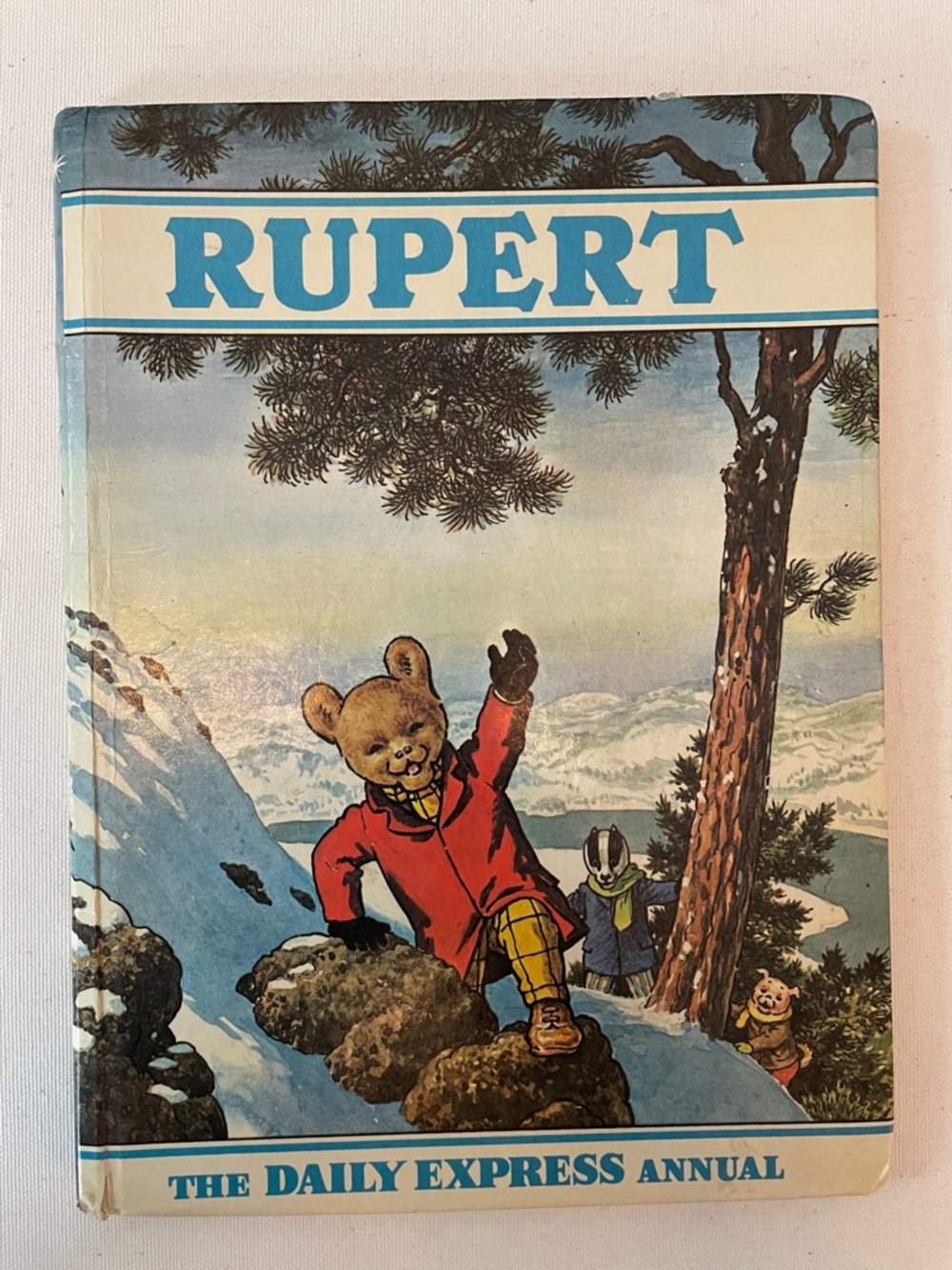 Vintage RUPERT Illustrated 1970 Children’s Collectible Publication Storybook